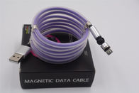 O PVC do telefone celular 5A conduziu 3 magnéticos em 1 cabo de carregamento do Usb
